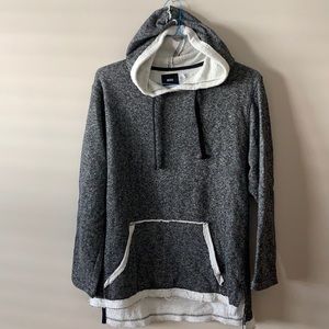 BGD Heather Grey hooded sweatshirt